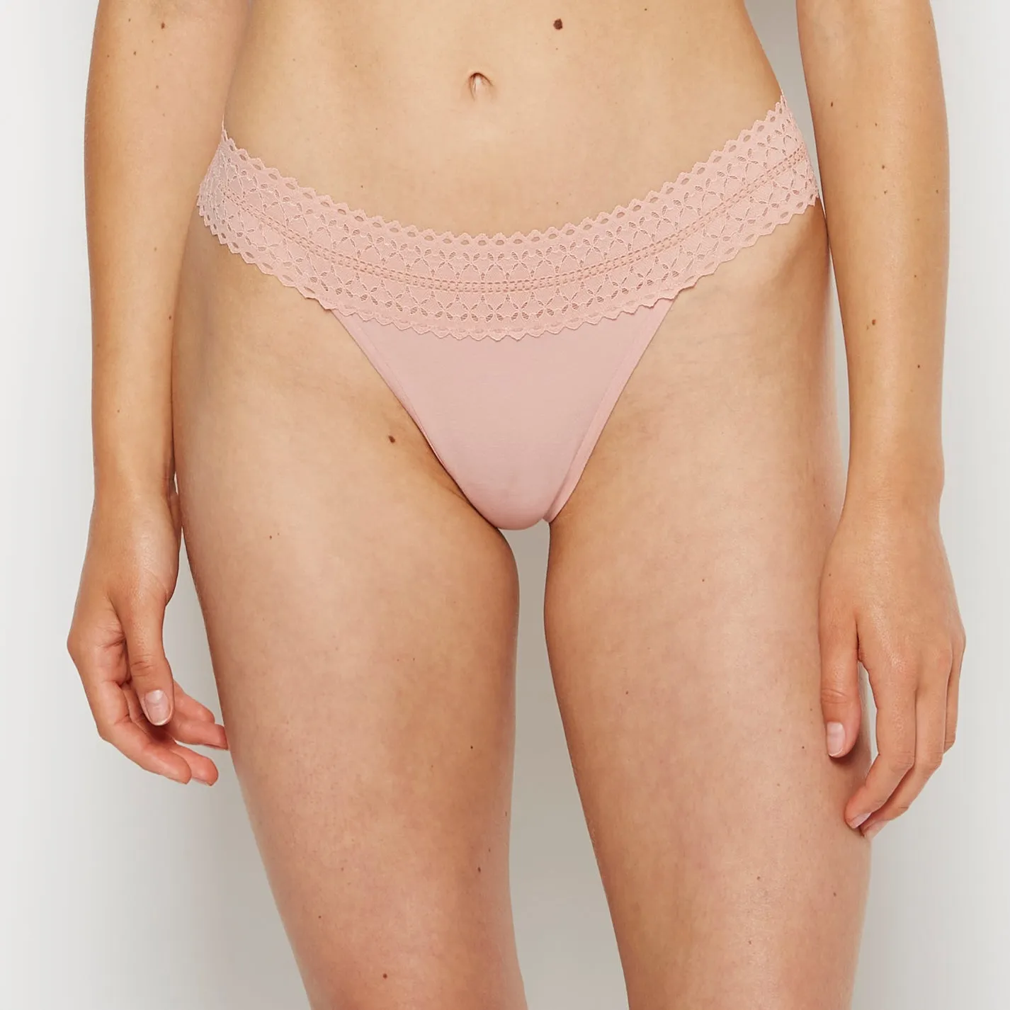 Thong Panty in Royal Pink sold by La SENZA