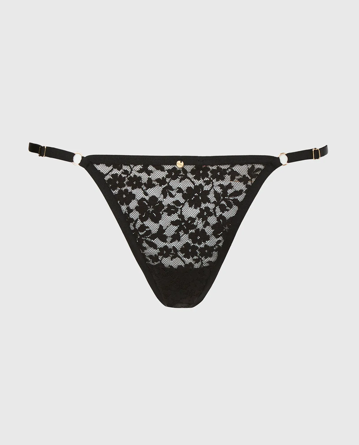 Thong Panty in Tuxedo Black sold by La SENZA product image thumbnail 4
