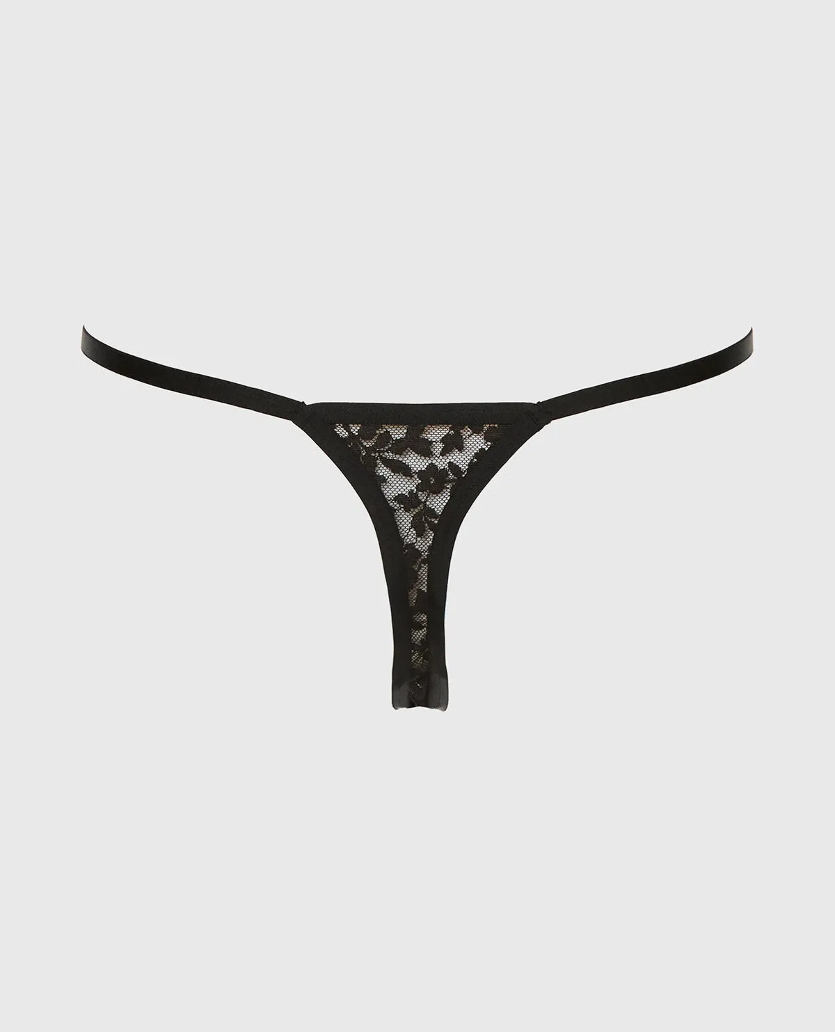 Thong Panty in Tuxedo Black sold by La SENZA product image thumbnail 5