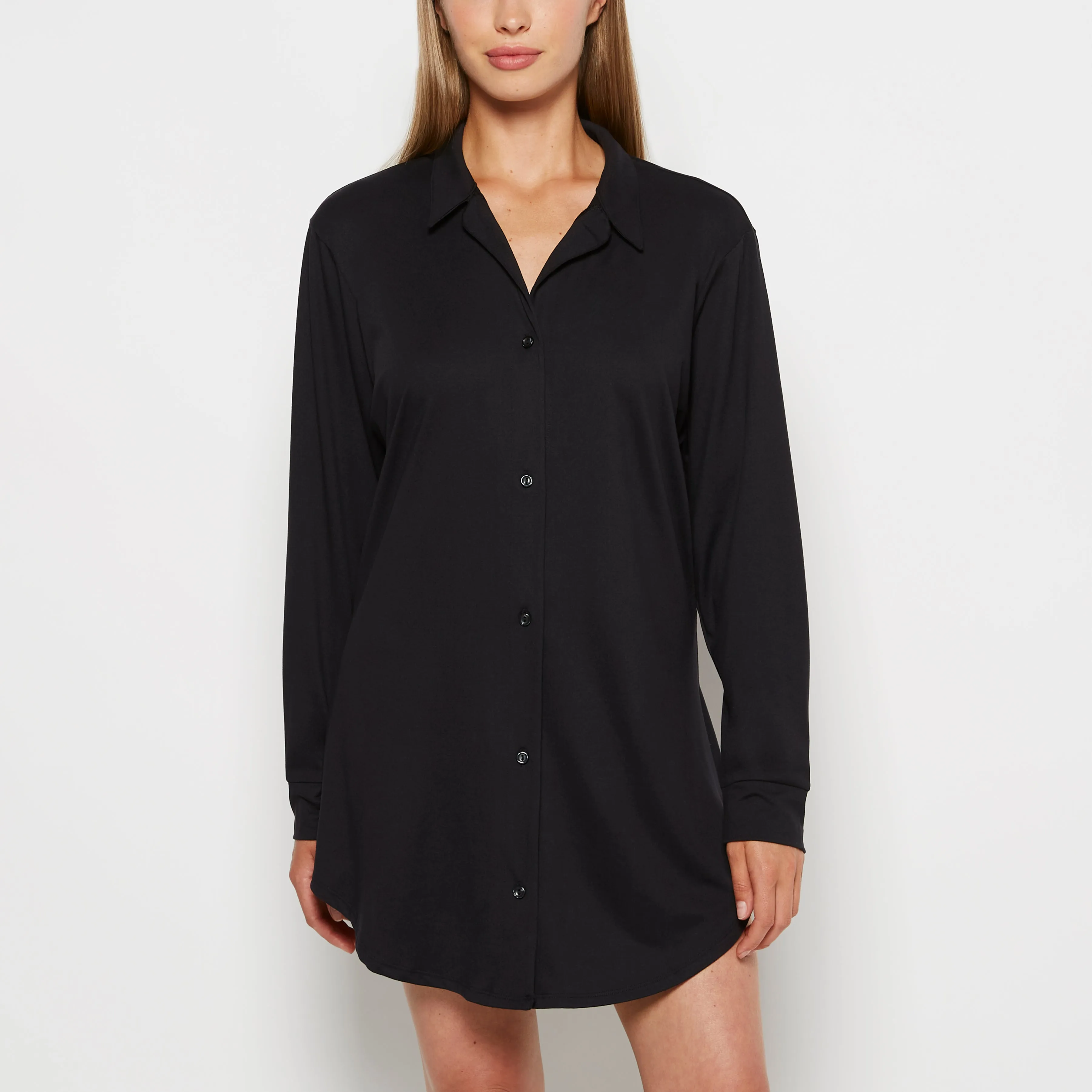 Sleepshirt in Tuxedo Black sold by La SENZA product image thumbnail 3