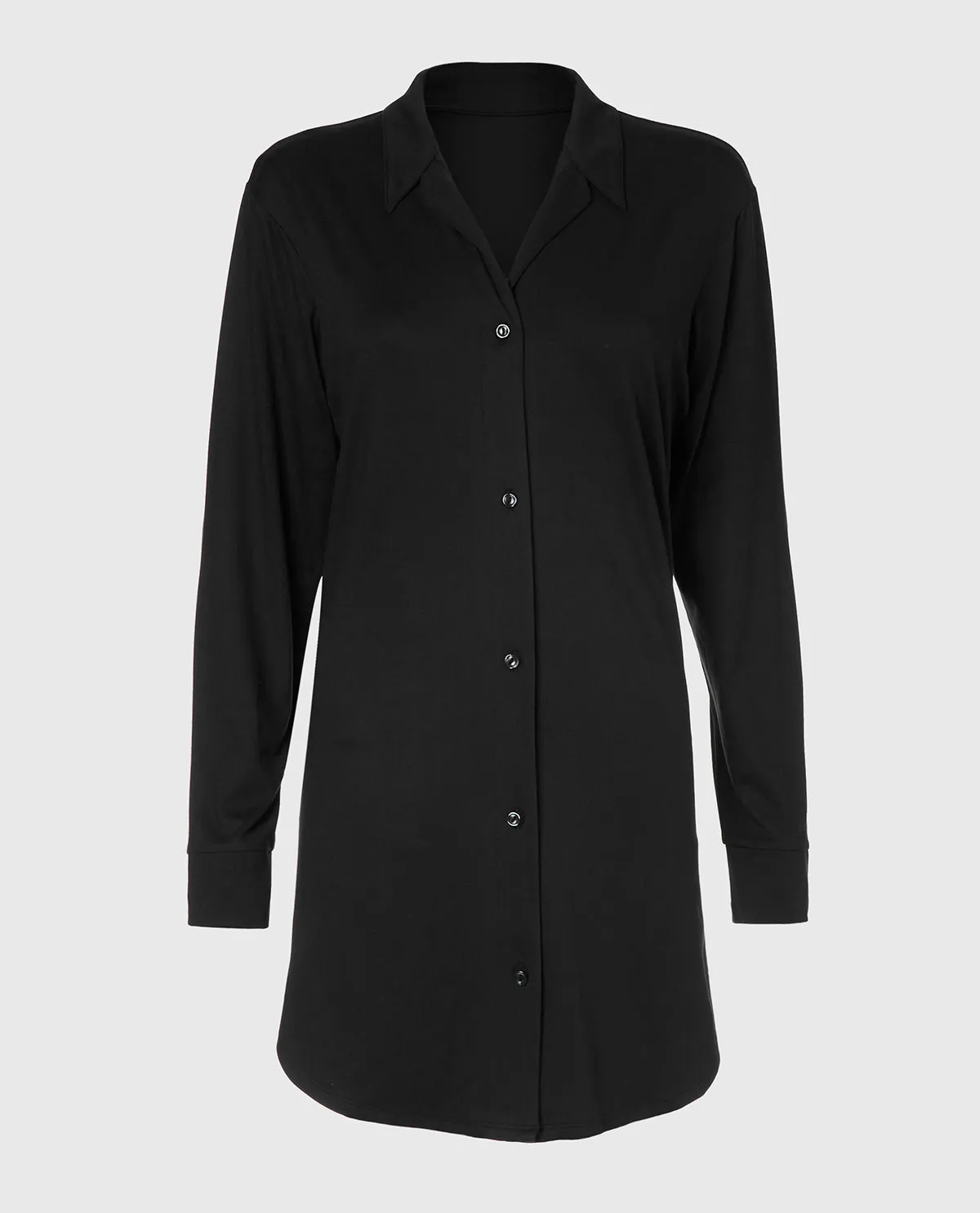 Sleepshirt in Tuxedo Black sold by La SENZA