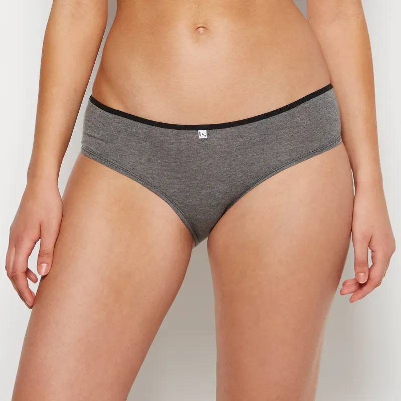Hipster Panty in Tuxedo Heather sold by La SENZA
