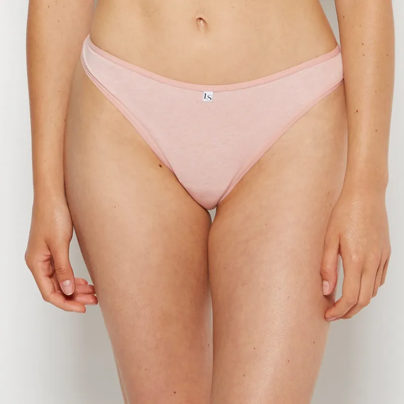Bikini Panty in Royal Pink Heather sold by La SENZA