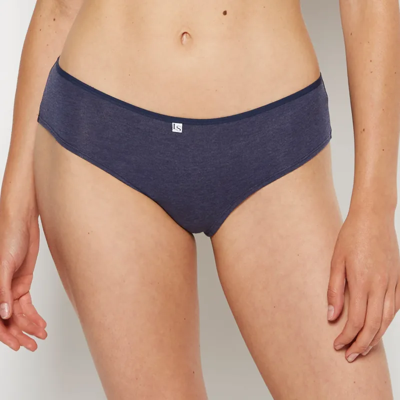 Hipster Panty in Dark Navy Heather sold by La SENZA