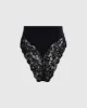 High Waist Smoothing Cheeky Panty in Black sold by La SENZA