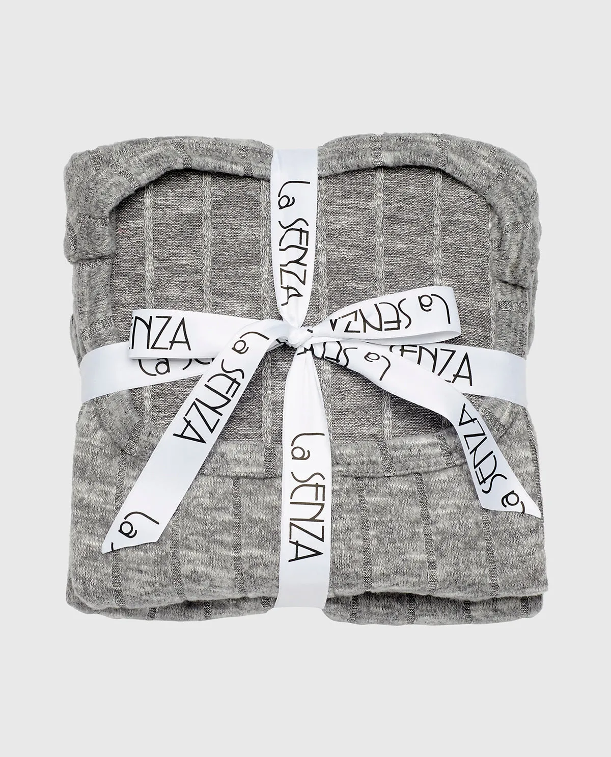 PJ Set with LS Logo Patch in Light Grey Cozy sold by La SENZA product image thumbnail 3