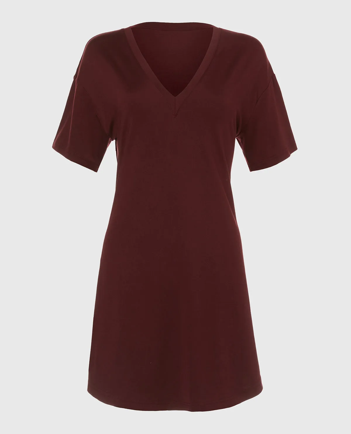 Brushed Jersey Sleep Shirt in Russian Ruby sold by La SENZA product image thumbnail 4