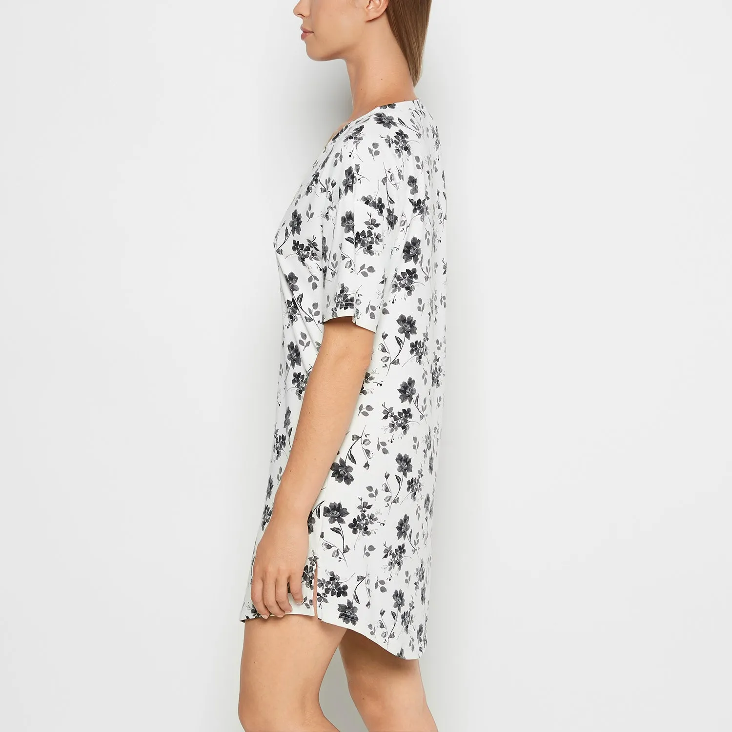 Brushed Jersey Sleep Shirt in Medium Goddess Floral sold by La SENZA product image thumbnail 2