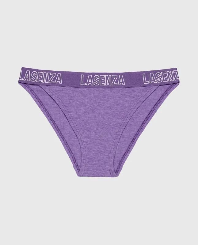 Cheeky Panty in Purple Opulence Heather sold by La SENZA