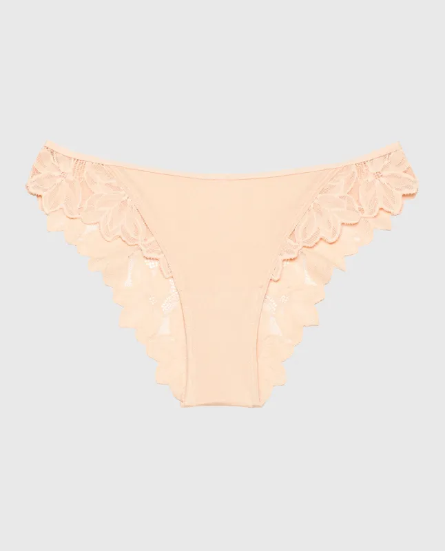 Diva Mini Cheeky Panty in Cameo Rose sold by La SENZA