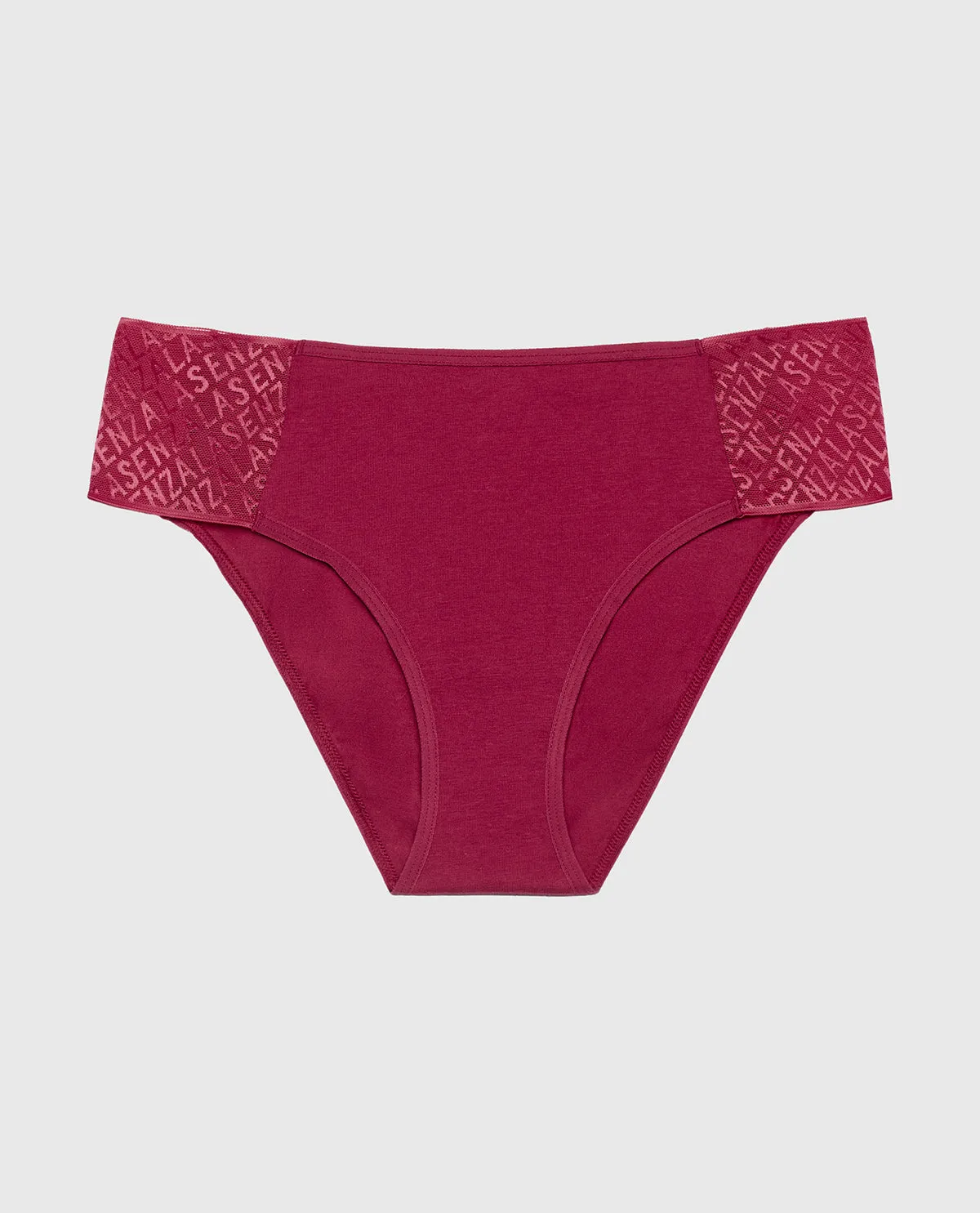 Bikini Panty with Logo in Beaujolais sold by La SENZA product image thumbnail 4