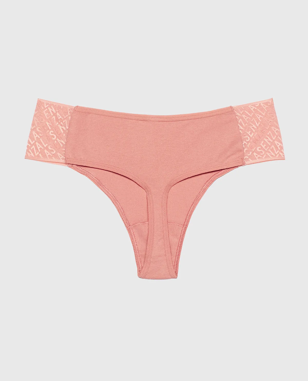 Cheeky Thong Panty with Logo in Old Rose sold by La SENZA product image thumbnail 5
