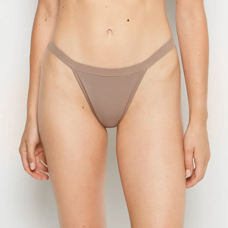 G-String Panty With Vanishing Trim in Leafless Tree sold by La SENZA