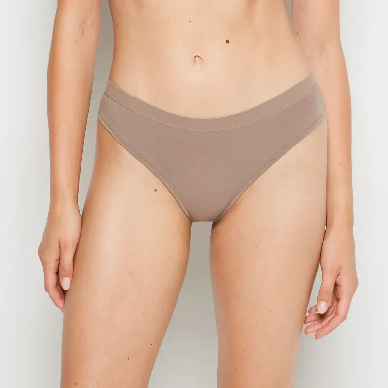Thong Panty With Vanishing Trim in Leafless Tree sold by La SENZA