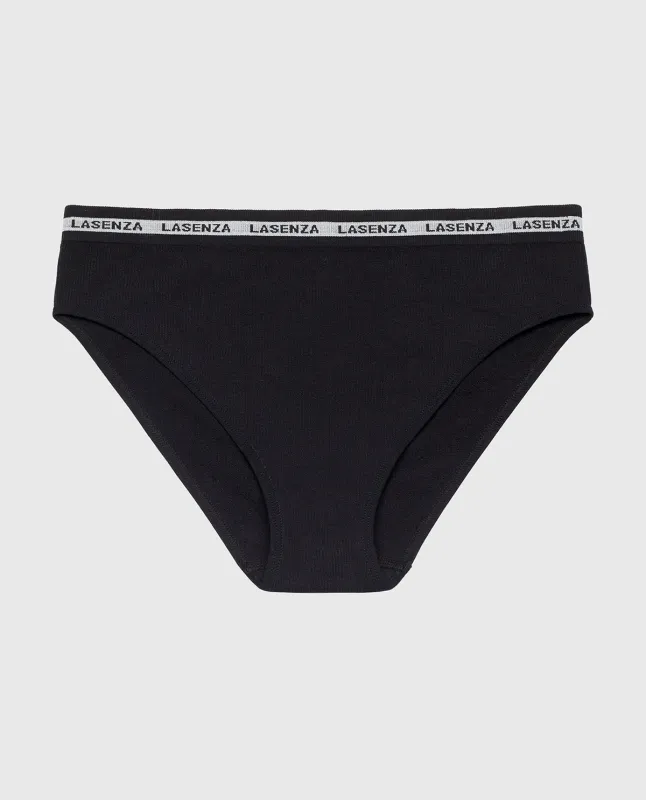 Seamless Brief in Tuxedo Black sold by La SENZA