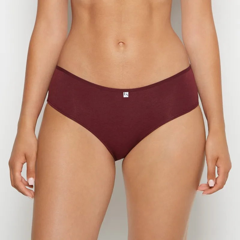 Hipster Panty in Russian Ruby Heather sold by La SENZA