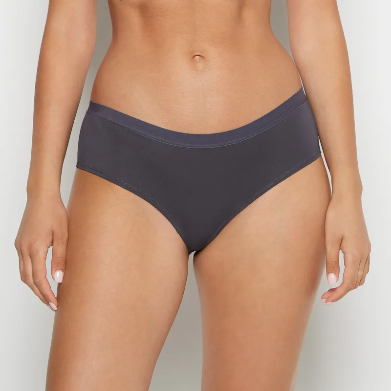 Hipster Panty With Vanishing Trim in Ebony sold by La SENZA