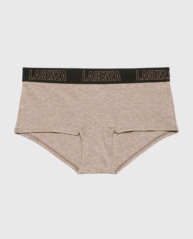 Boyshort Panty in Leafless Tree Heather sold by La SENZA