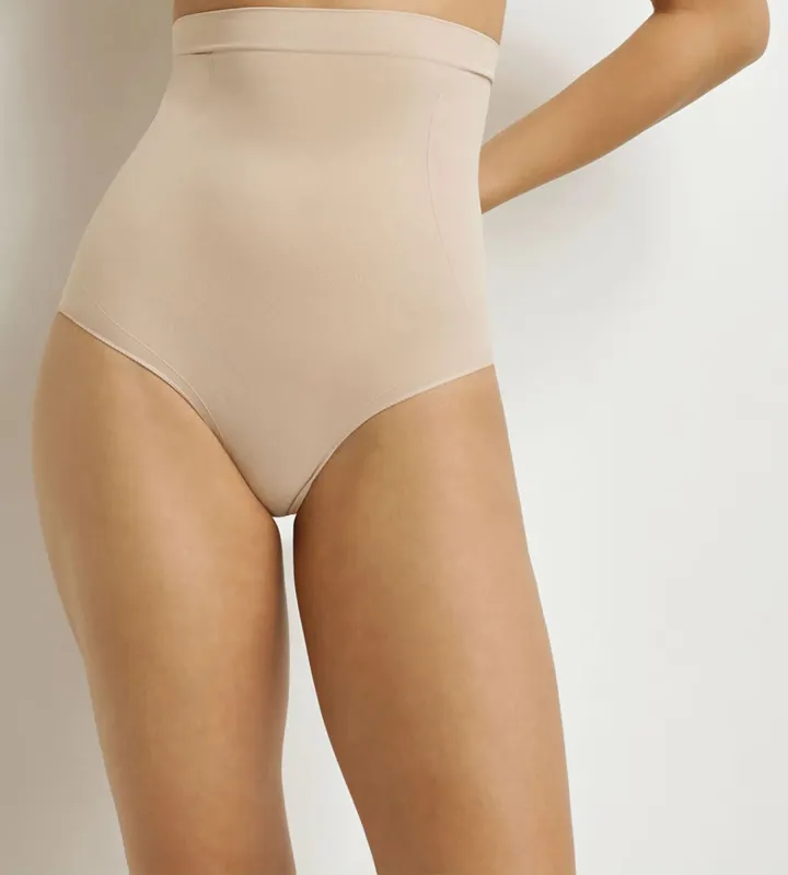 Sculpting High Rise Brief in Russian Ruby Heather sold by La SENZA