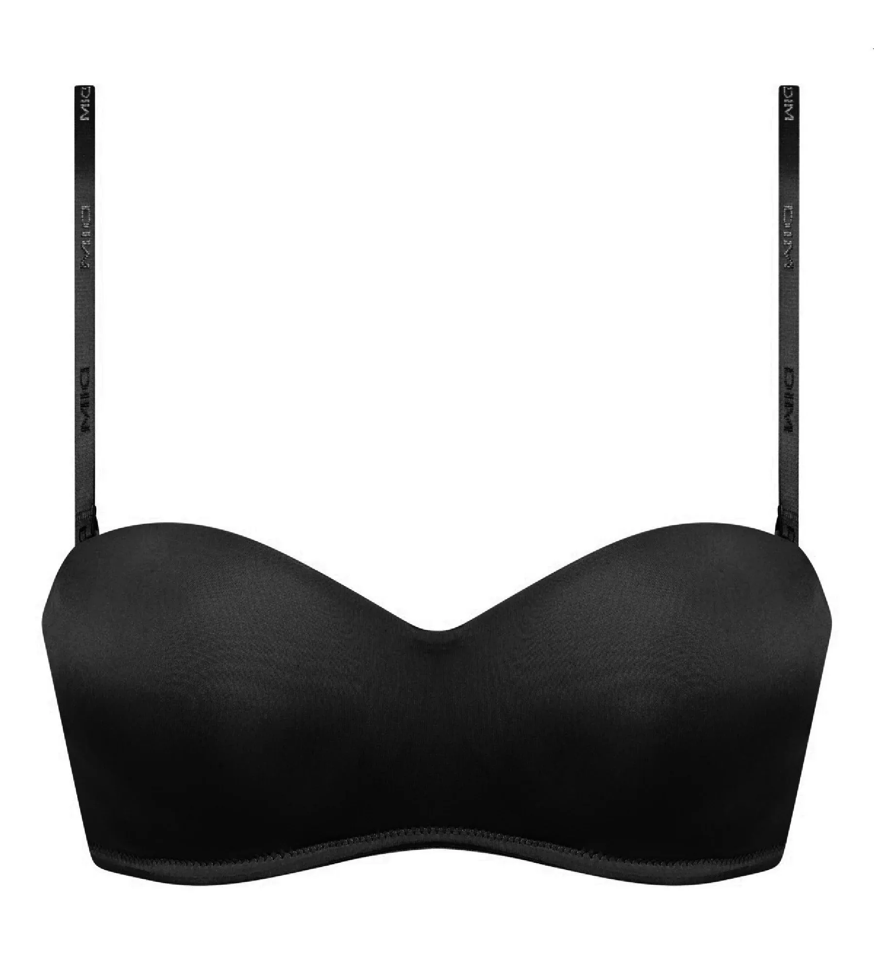 Strapless Non-Wired InvisiFree Bra in Tuxedo Black sold by La SENZA