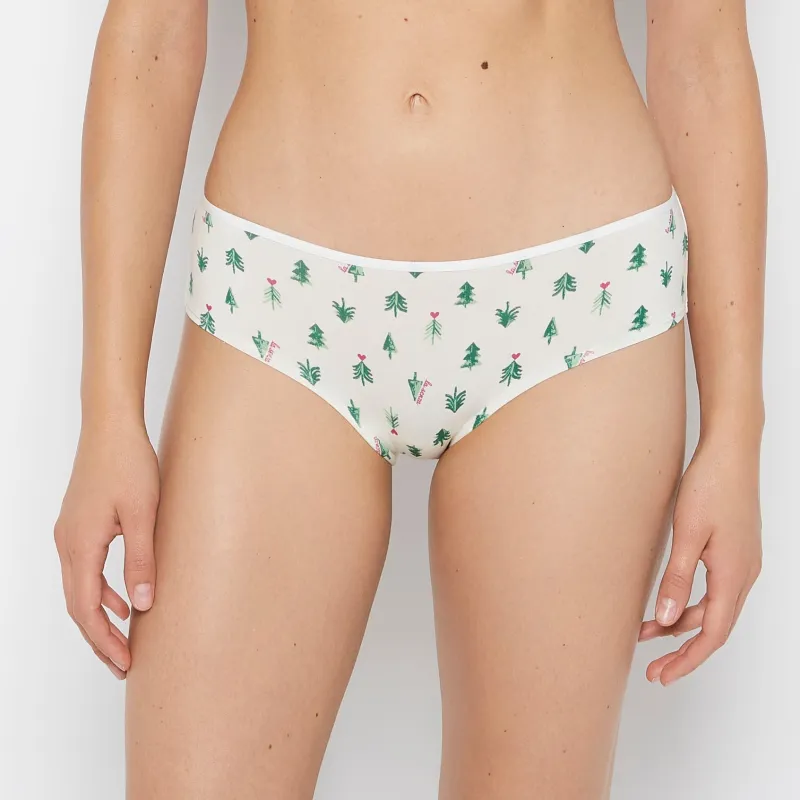 Ultrasoft Modal Hipster Panty in Tiny Soft Trees made by La SENZA
