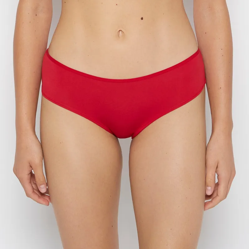 Ultrasoft Modal Hipster Panty in Crimson sold by La SENZA