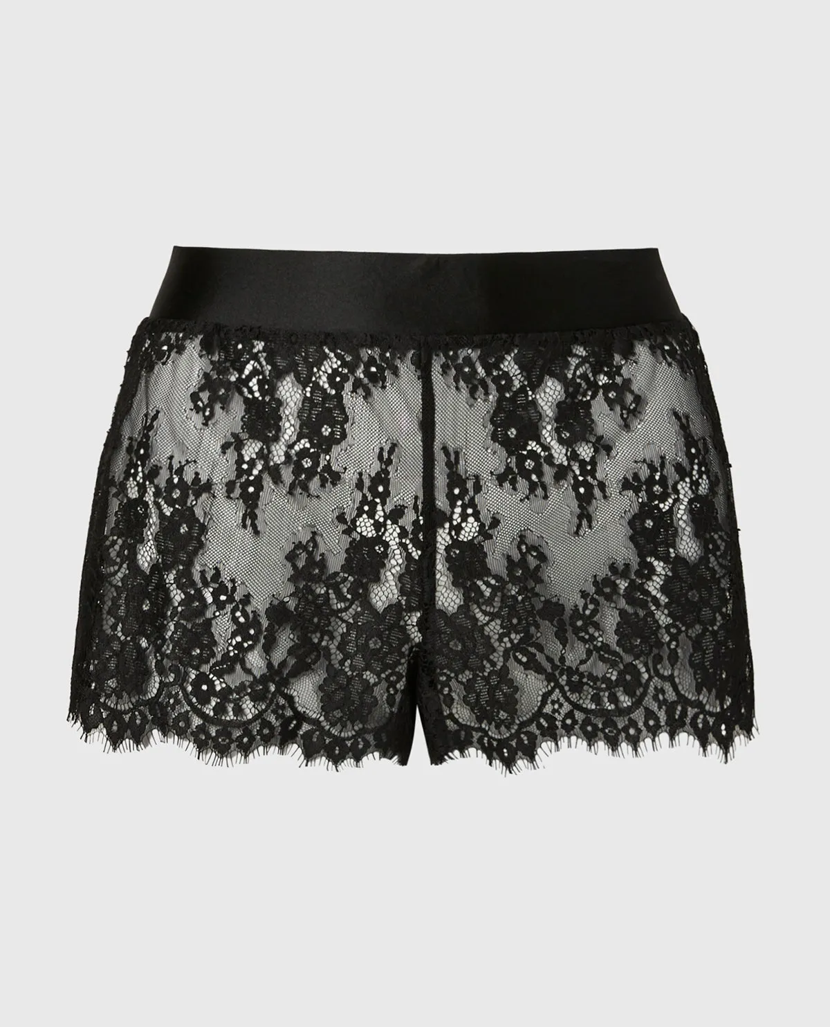 Lace Short in Tuxedo Black sold by La SENZA product image thumbnail 4