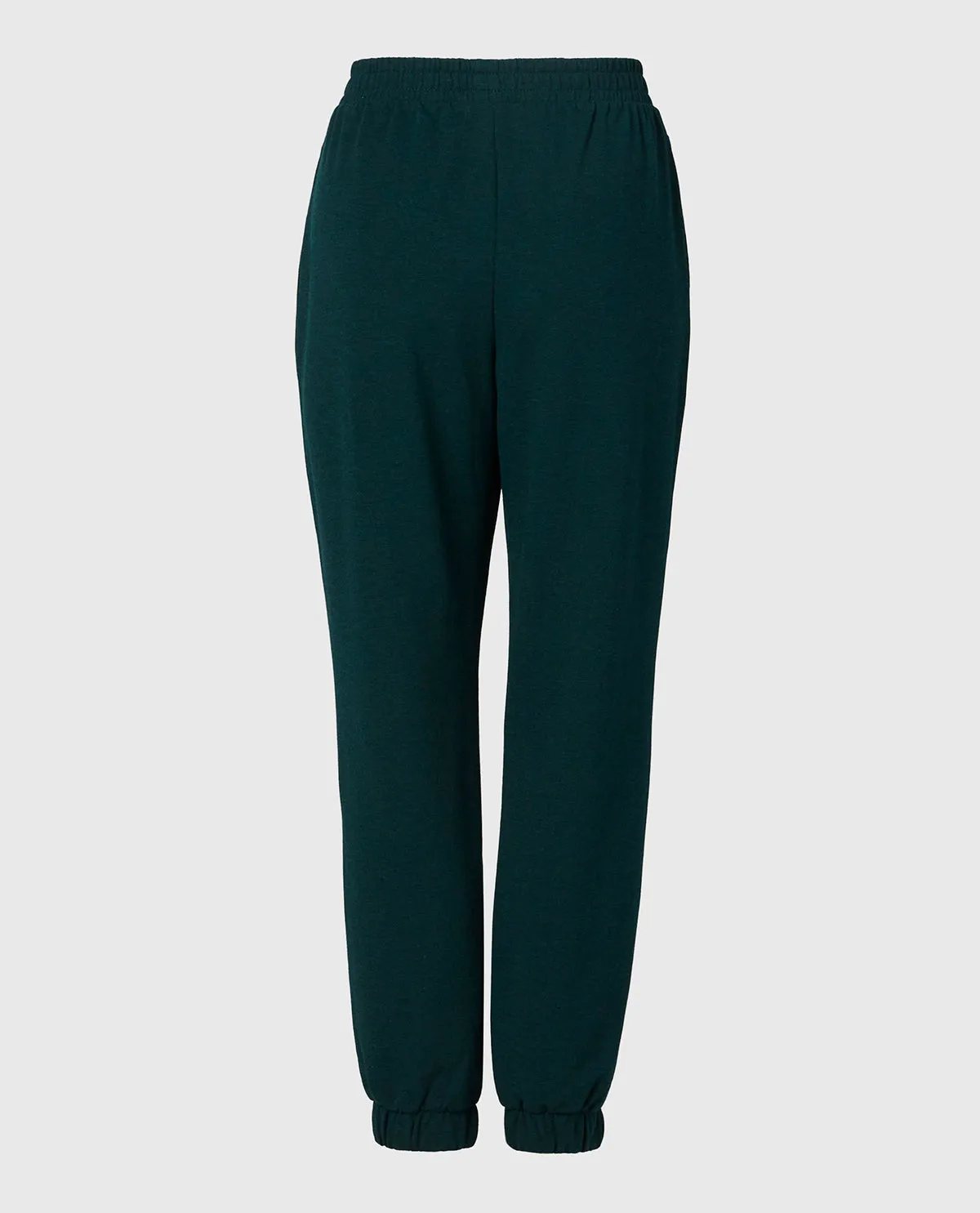 French Terry Sleep Pant in Emerald Green Heather sold by La SENZA product image thumbnail 5