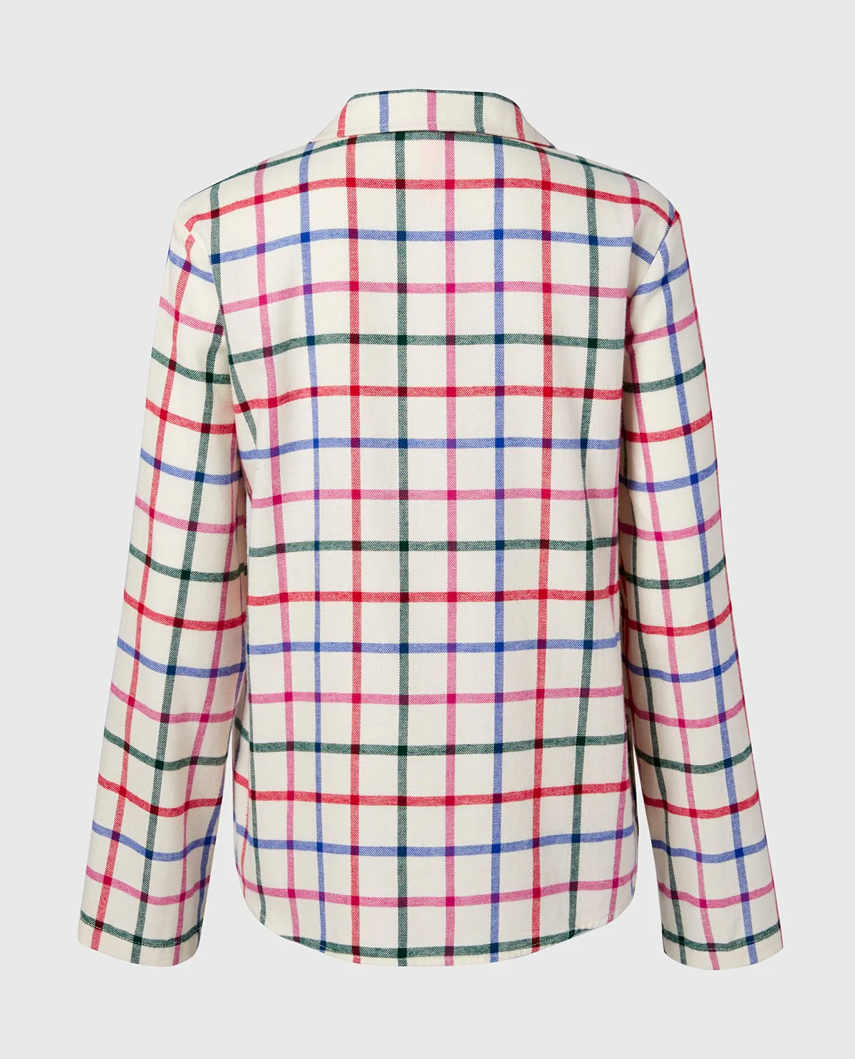 Flannel Sleep Shirt in Large Jingle Plaid sold by La SENZA product image thumbnail 5
