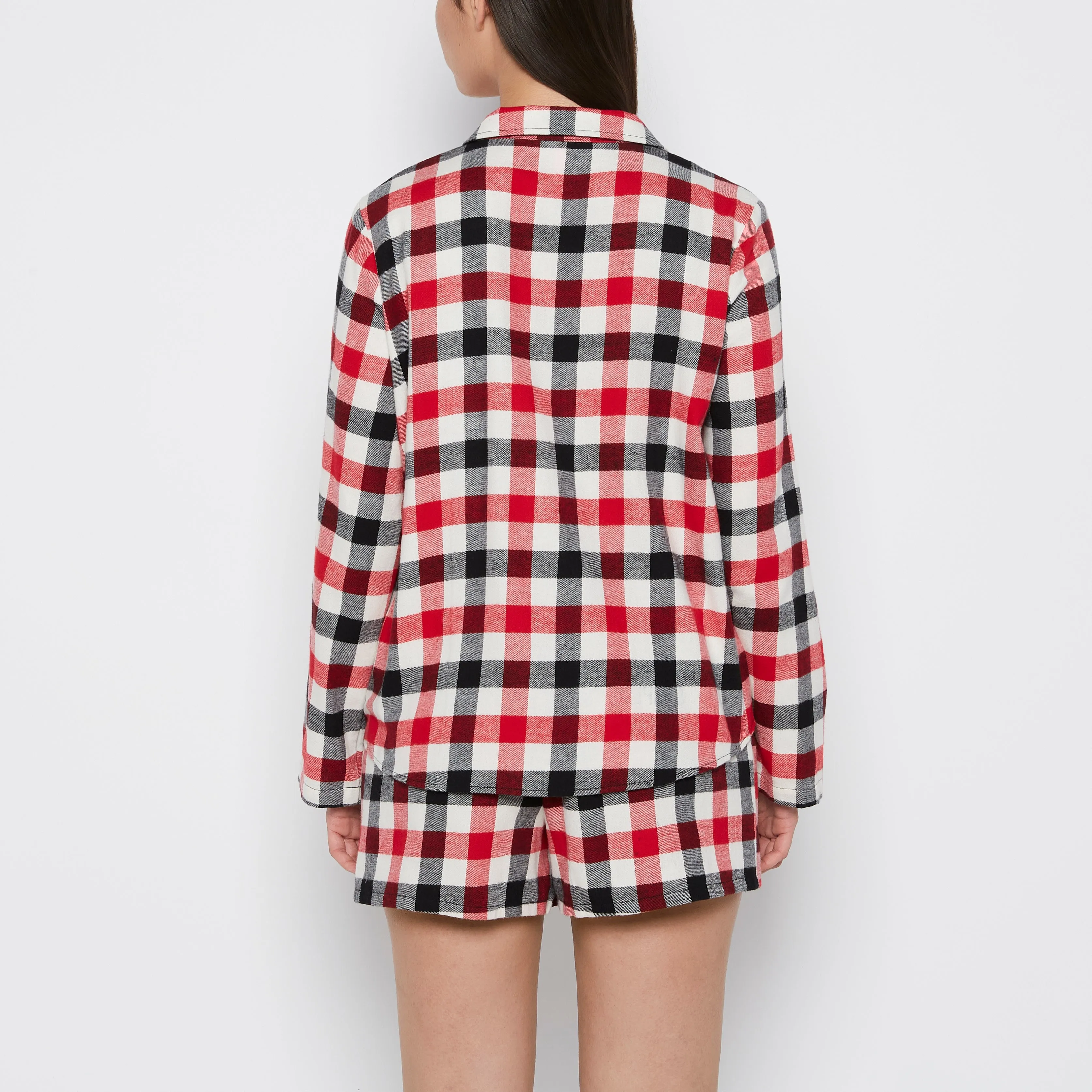 Flannel Sleep Shirt in Winter Gingham sold by La SENZA product image thumbnail 3