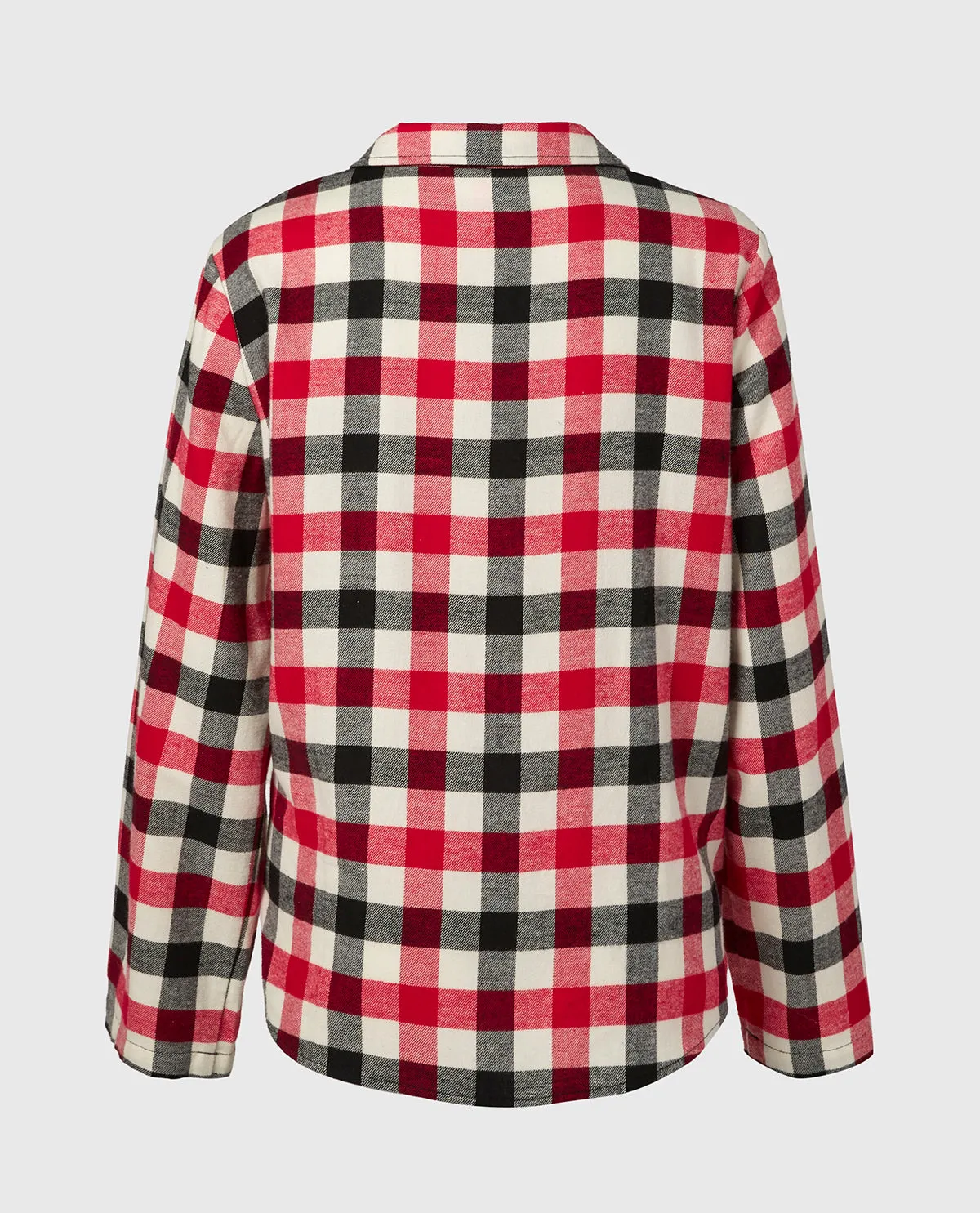 Flannel Sleep Shirt in Winter Gingham sold by La SENZA product image thumbnail 5