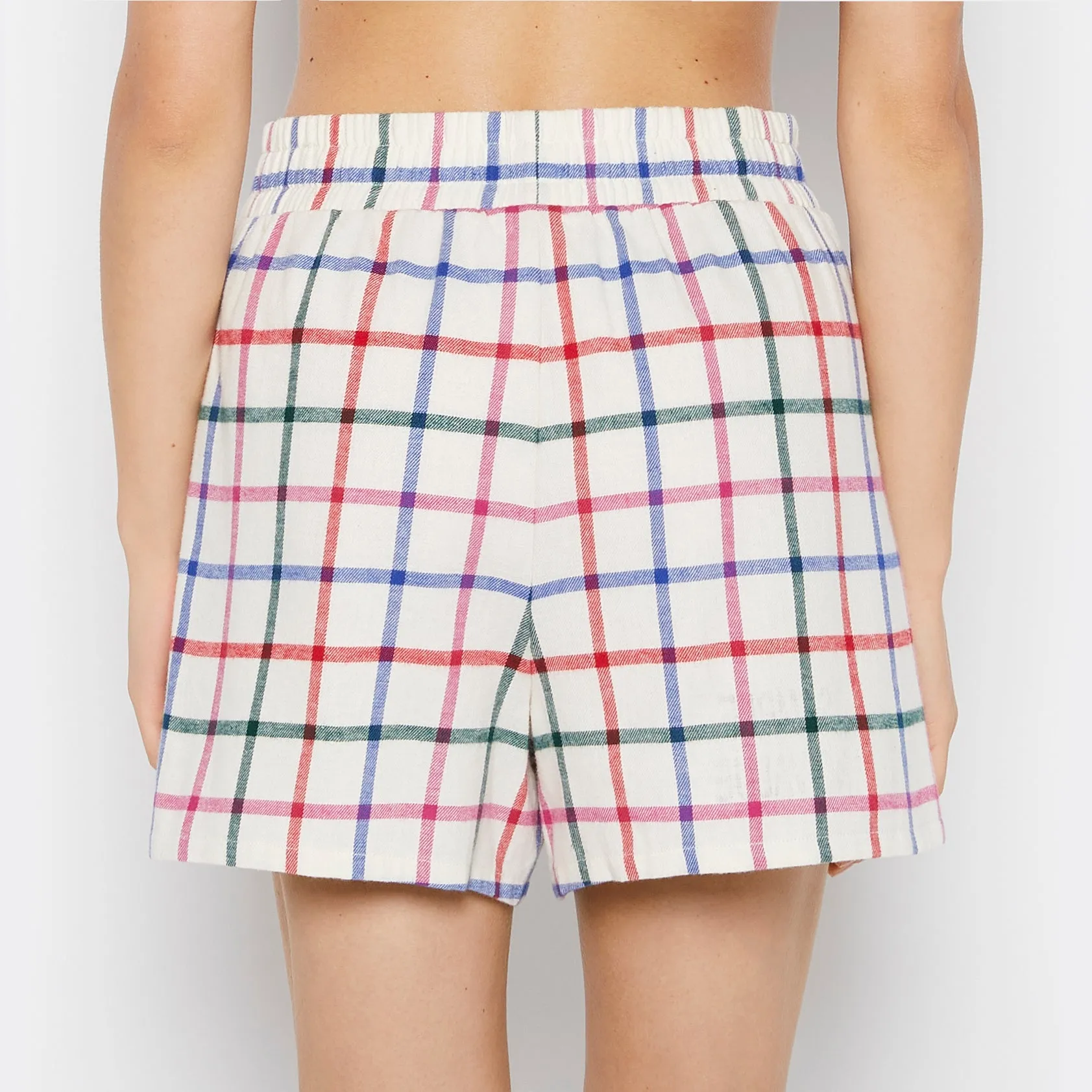 Flannel Boxer Short in Large Jingle Plaid sold by La SENZA product image thumbnail 3