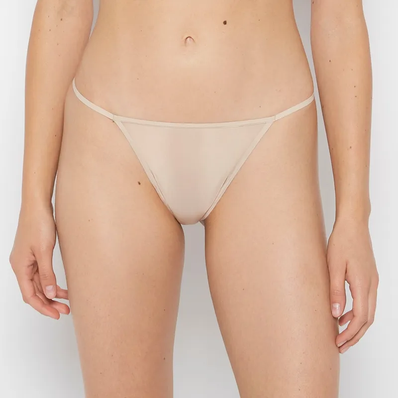 Ultrasoft Modal G-String Panty in Russian Ruby Heather sold by La SENZA