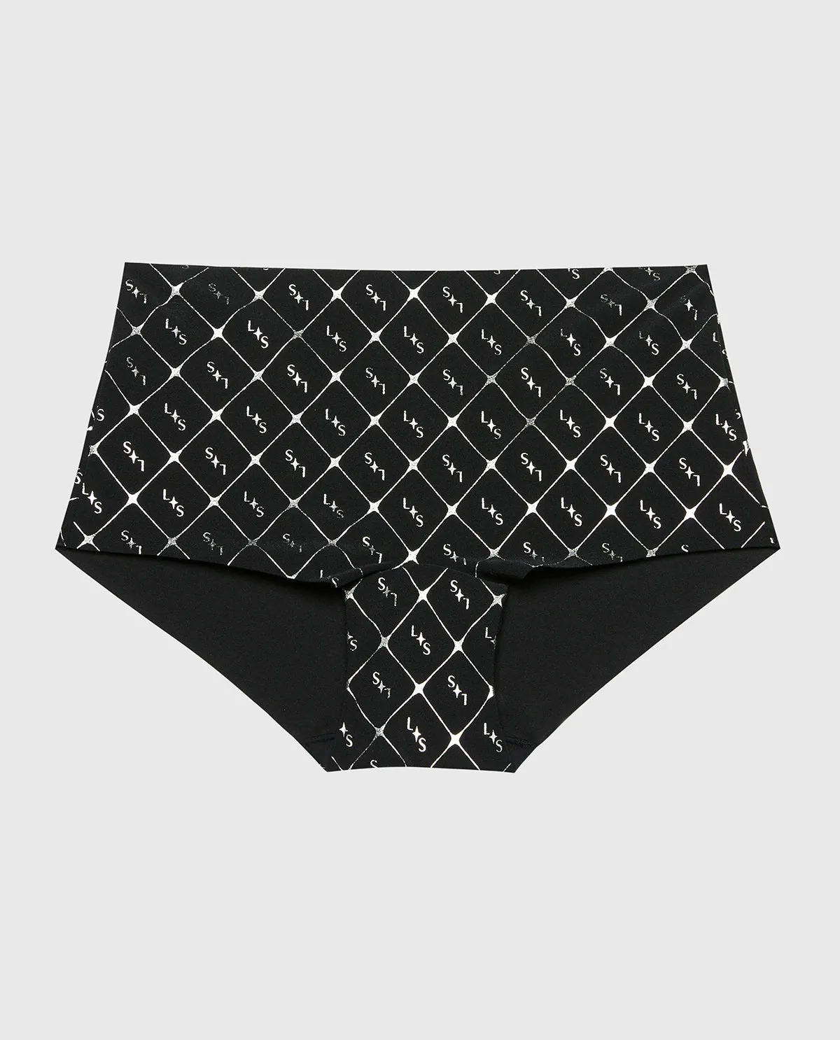 No Show Boyshort Panty in Sparkle Plaid sold by La SENZA product image thumbnail 4