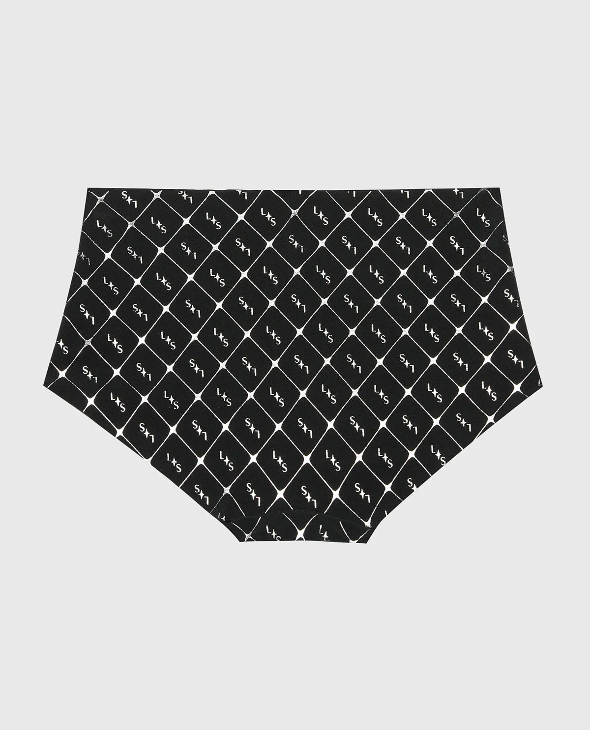 No Show Boyshort Panty in Sparkle Plaid sold by La SENZA product image thumbnail 5