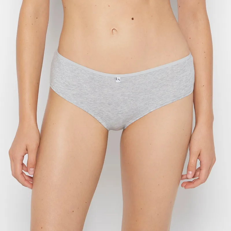 Hipster Panty in Cool Gray Heather sold by La SENZA