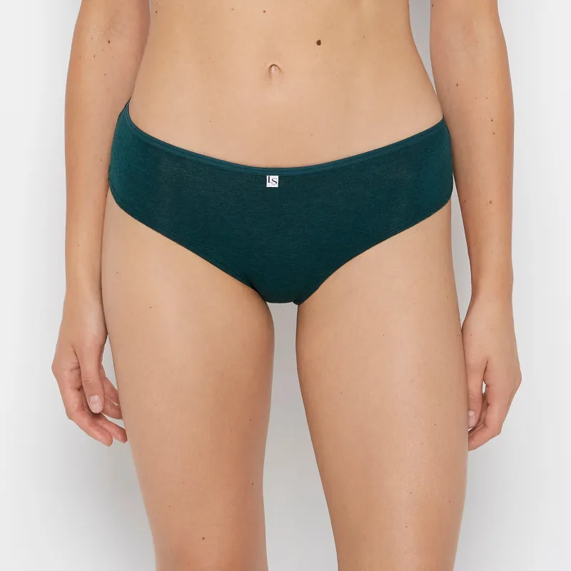 Hipster Panty in Emerald Green Heather sold by La SENZA