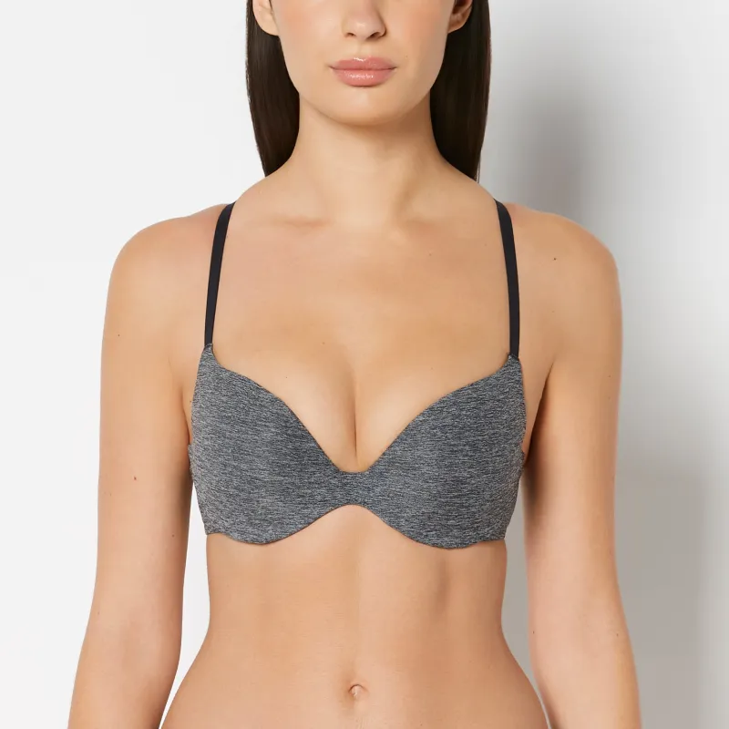 Smooth Comfort Push Up Bra in Tuxedo Black sold by La SENZA