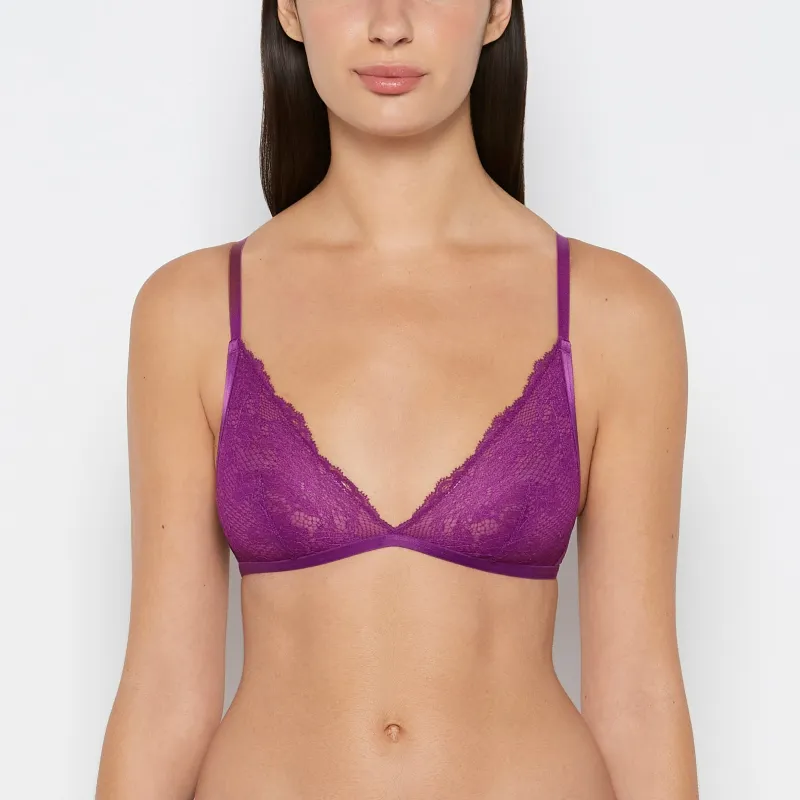 Lace Bralette in Sparkling Grape sold by La SENZA