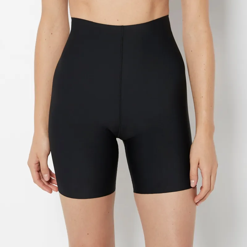 High Waist Smoothing Short in Tuxedo Black sold by La SENZA