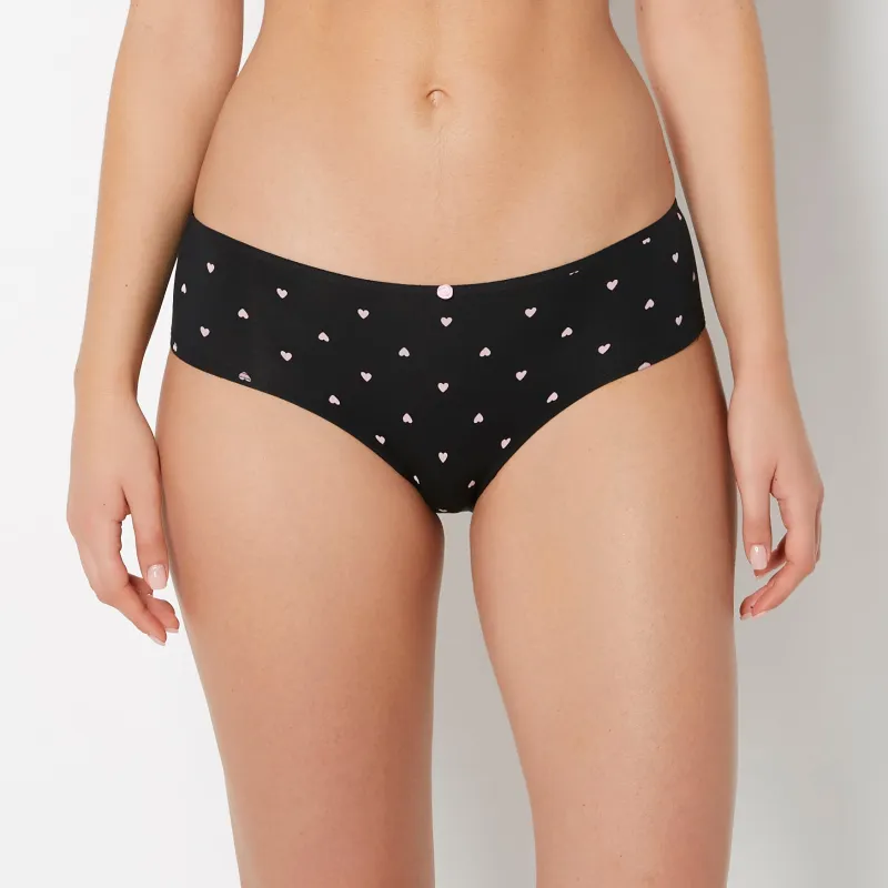 Ultrasoft Modal Hipster Panty with Rosette Detail in Tiny Heart sold by La SENZA