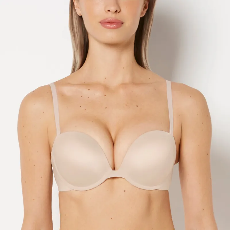 Up 2 Cup Strapless in Rosetan made by La SENZA