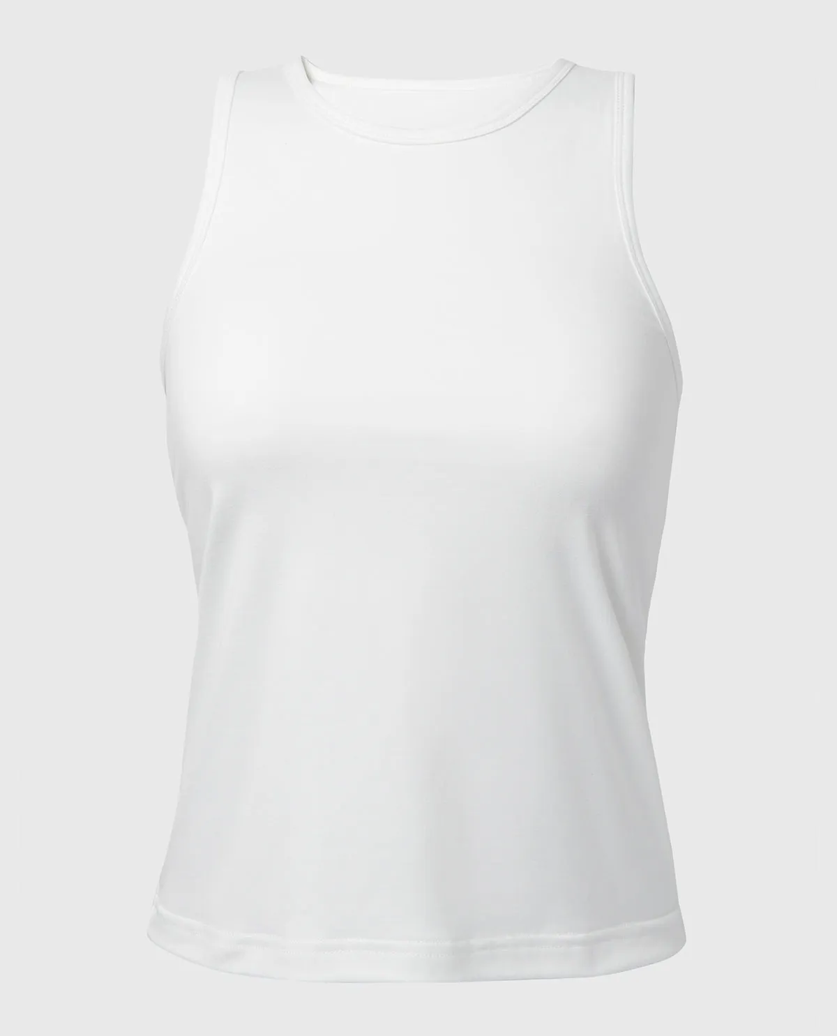 Casual Sleep Jersey High Neck Tank in Ivory sold by La SENZA product image thumbnail 4