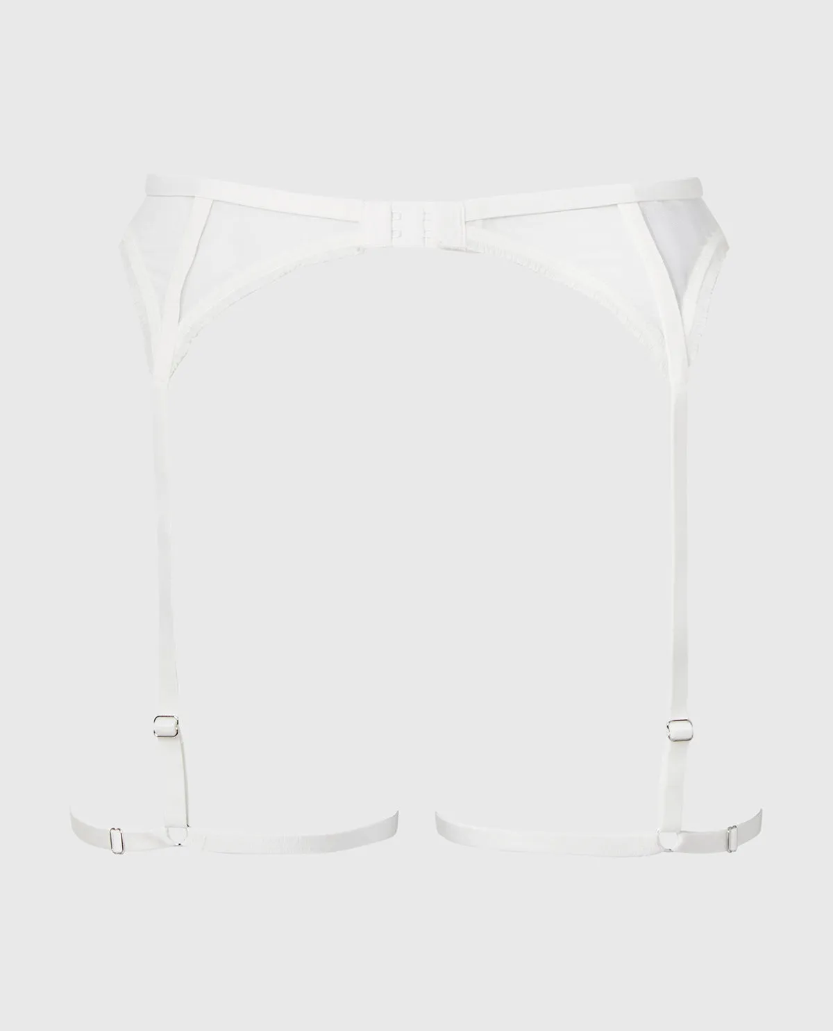 Designer Collection Garter Belt With Breezy Embroidery in Ivory sold by La SENZA product image thumbnail 5