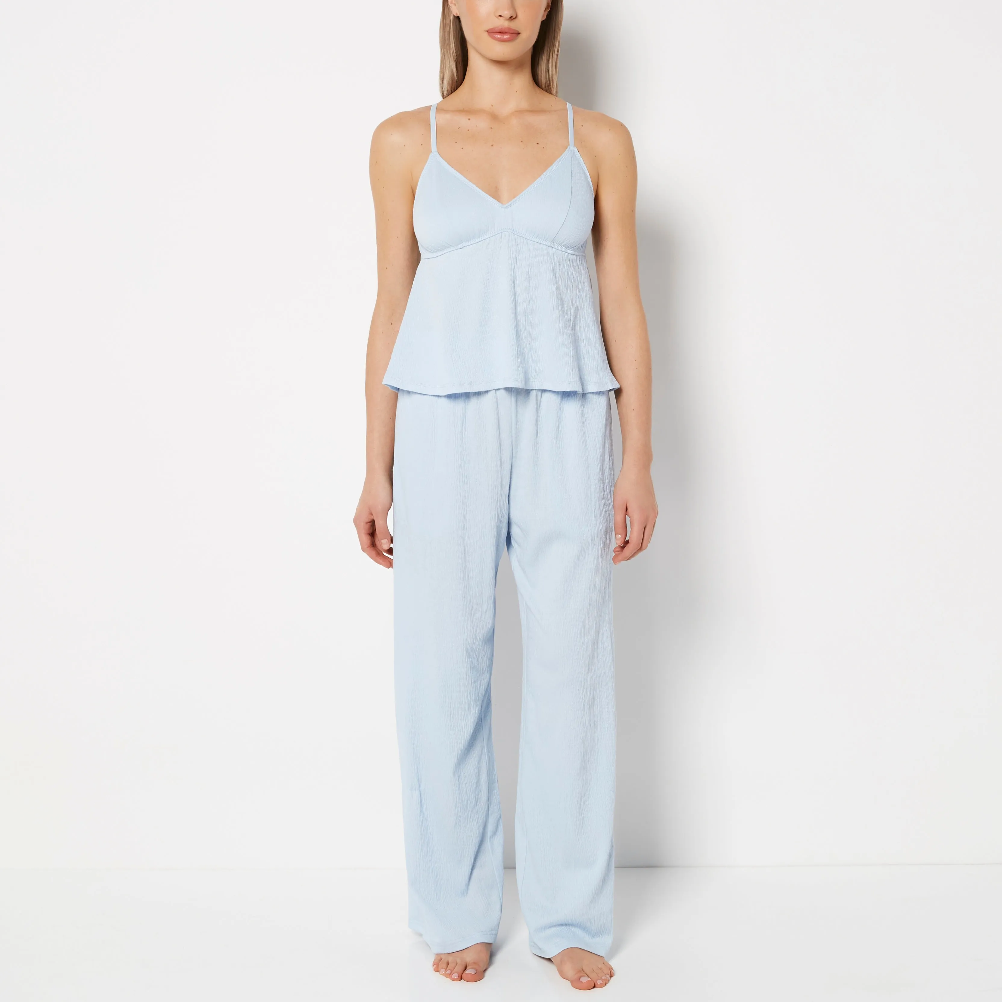 Casual Sleep Textured Knit Pant In Skyway sold by La SENZA product image thumbnail 5