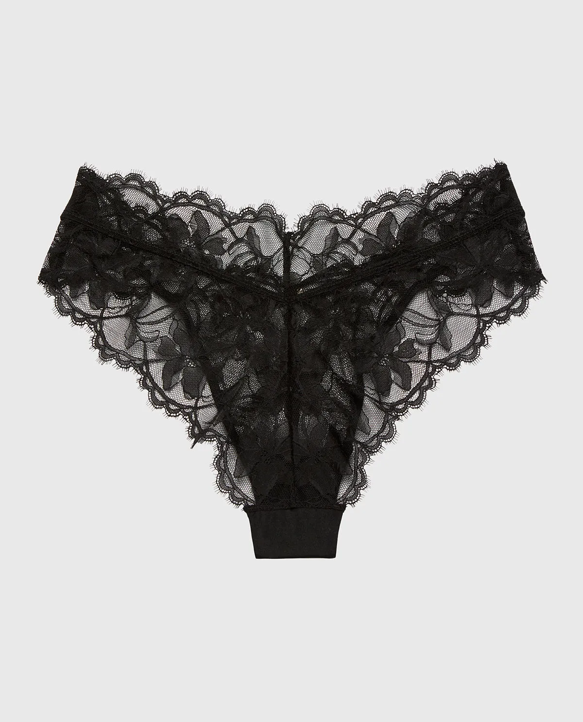 Cheeky Panty in Afterglow Lace in Tuexdo Black sold by La SENZA product image thumbnail 5