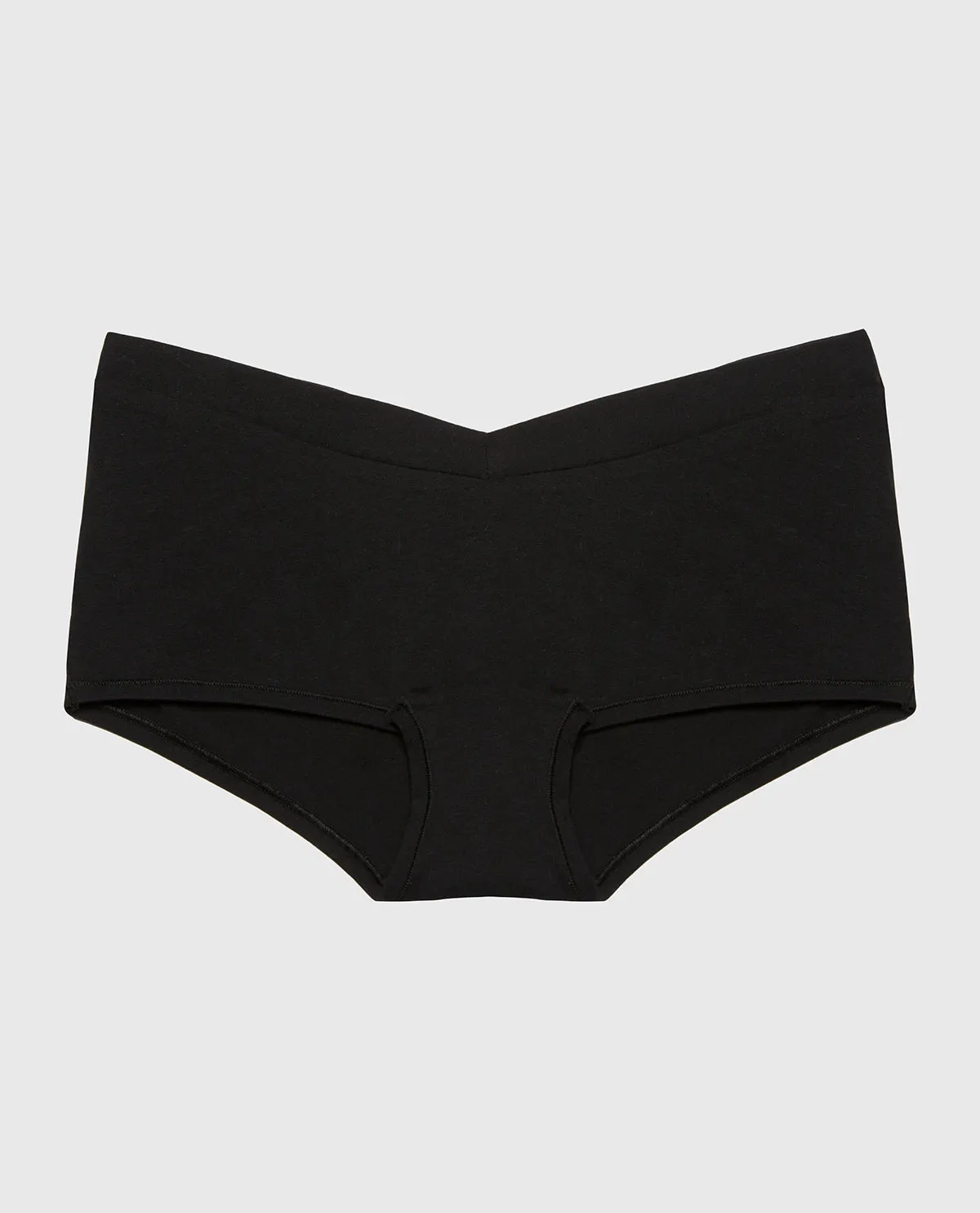 Boyshort Panty Wide Waist in Tuexdo Black sold by La SENZA product image thumbnail 4