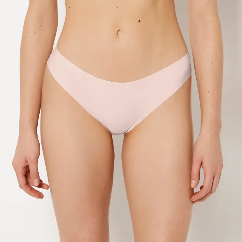 No Show Thong in Pink Blush sold by La SENZA