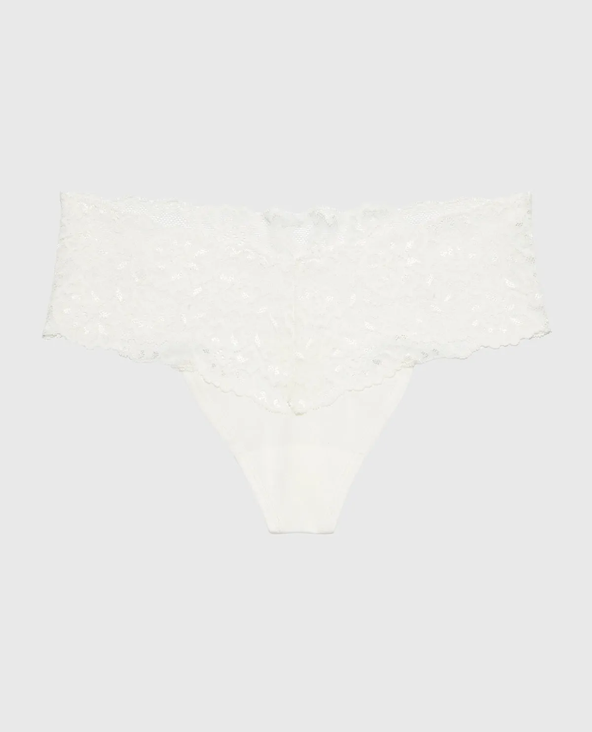 Sexy Lace Thong Panty in Ivory sold by La SENZA product image thumbnail 4