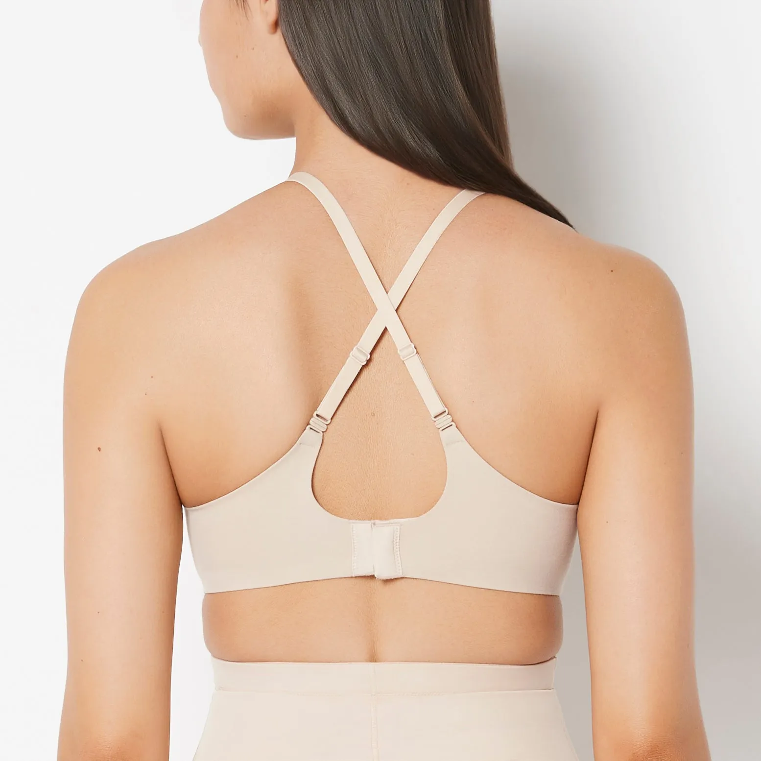 Full Coverage Wireless Push Up Bra in Rosetan sold by La SENZA product image thumbnail 4